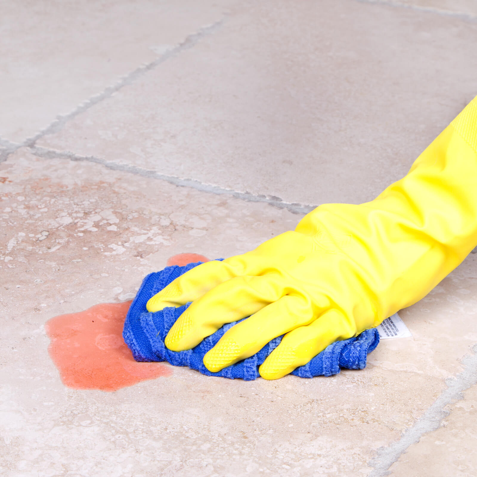 Cleaning a spill off of tile flooring | Kirkland's Flooring