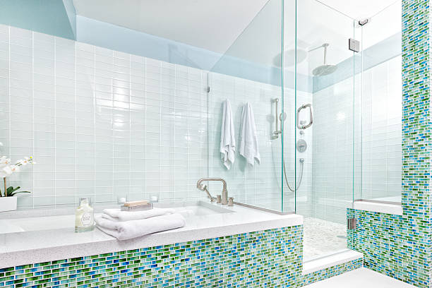 Lavish bathroom interior with tiles | Kirkland's Flooring