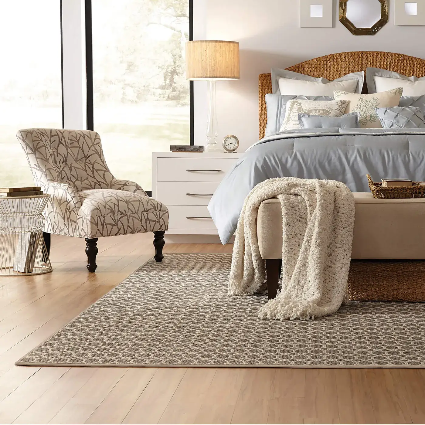 A patterned Anderson Tuftex area rug | Kirkland's Flooring